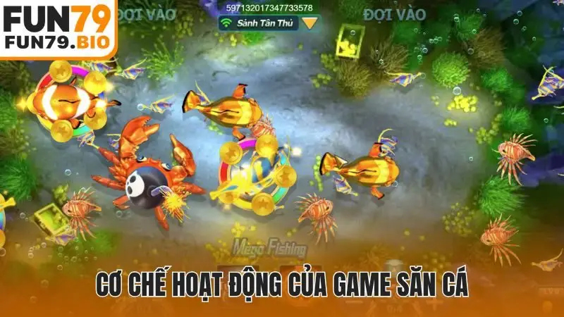 Cơ chế hoạt động của game săn cá